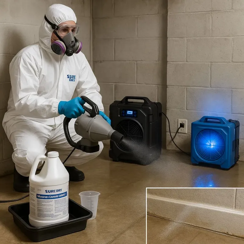 Sanitization and Odor Removal process in Warren, RI